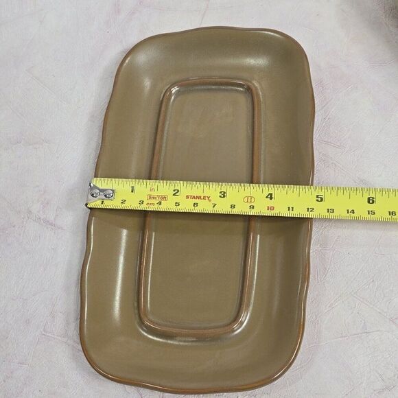 Sango GOLD DUST SIENNA Covered Butter Dish In Brown, Tan, Beige 1/4 Lb - Picture 3 of 8